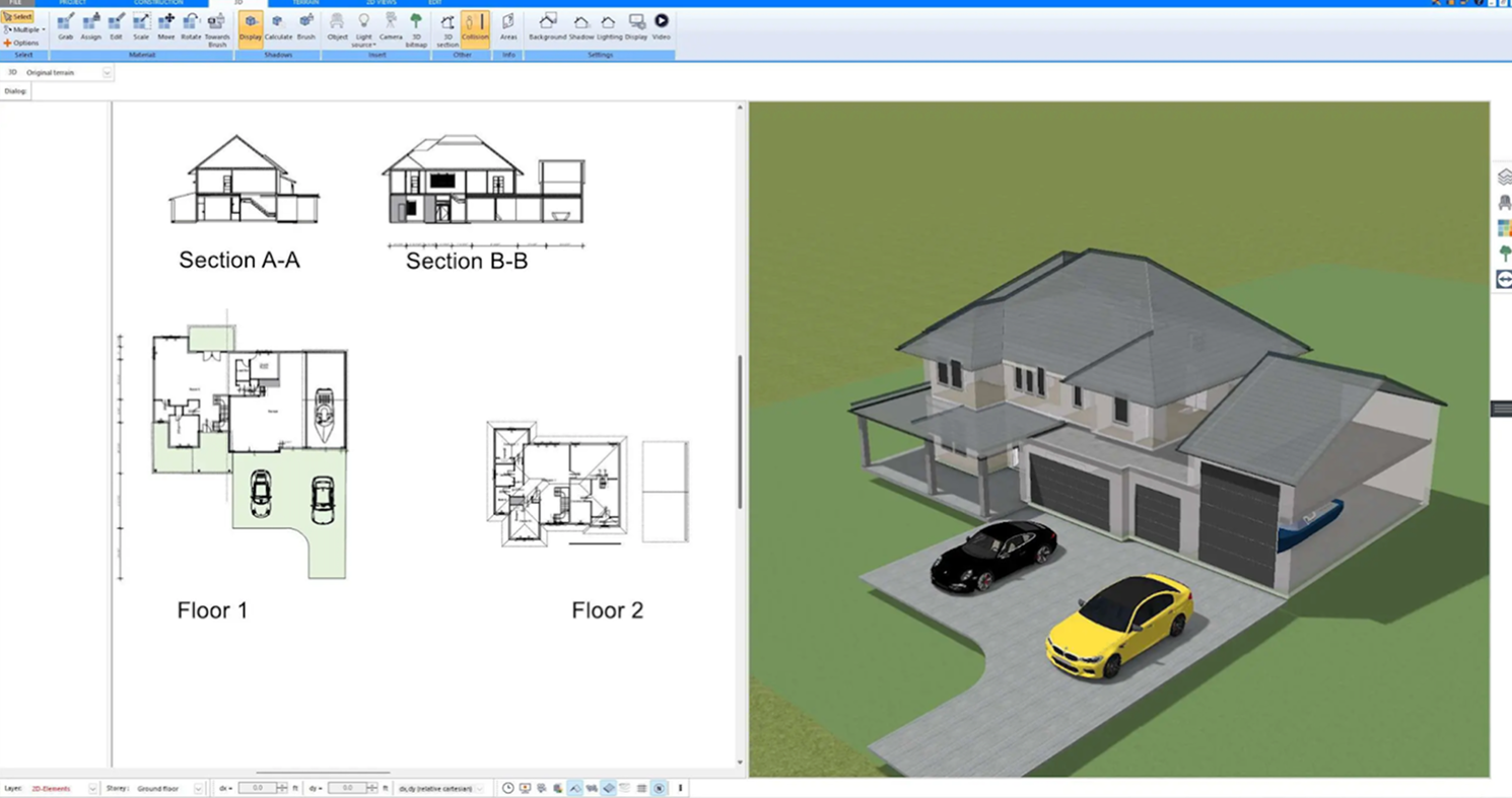 Roomstyler 3D home planning tool