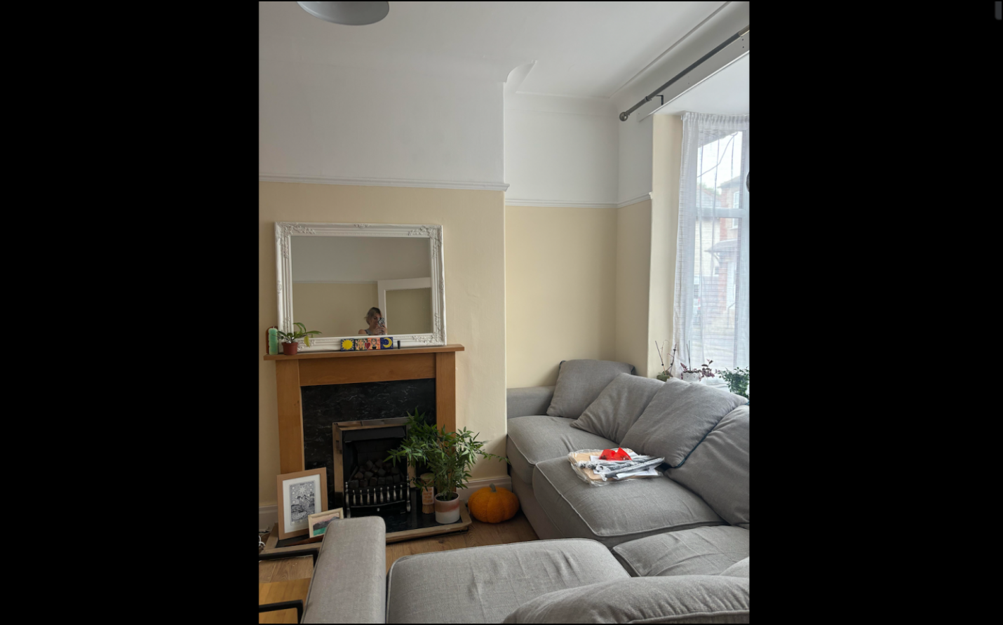 Too large sofa in a small room