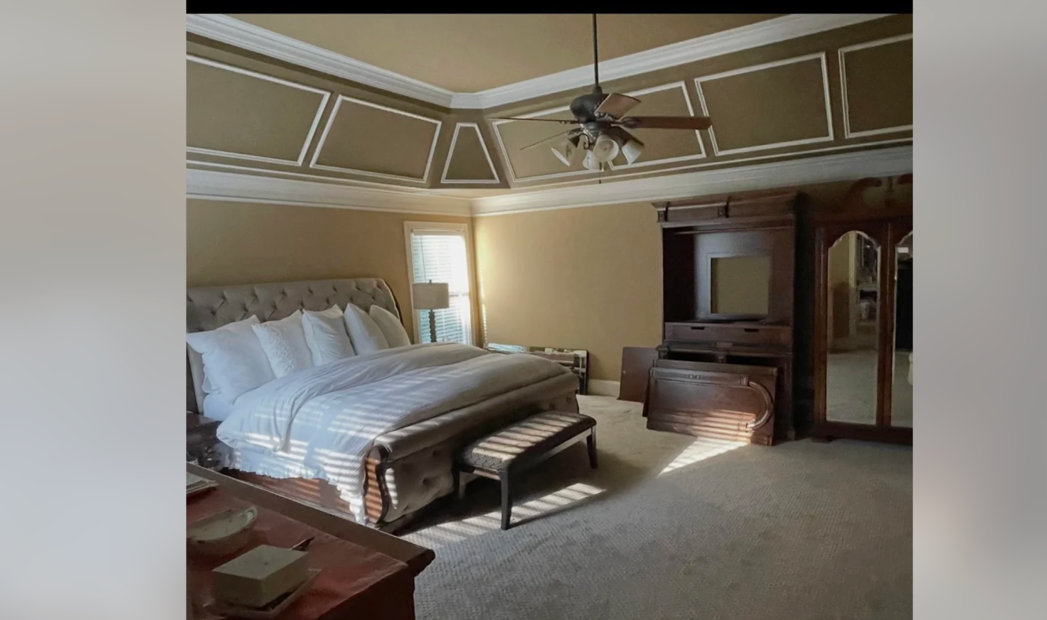 Low ceiling with bulky drop ceiling design