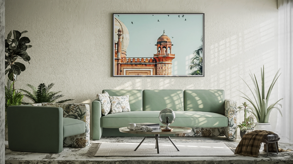 Greeny Livingroom for harmony innovation