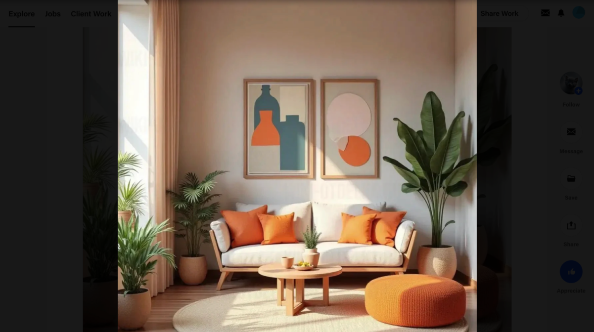 Natural harmonious style design