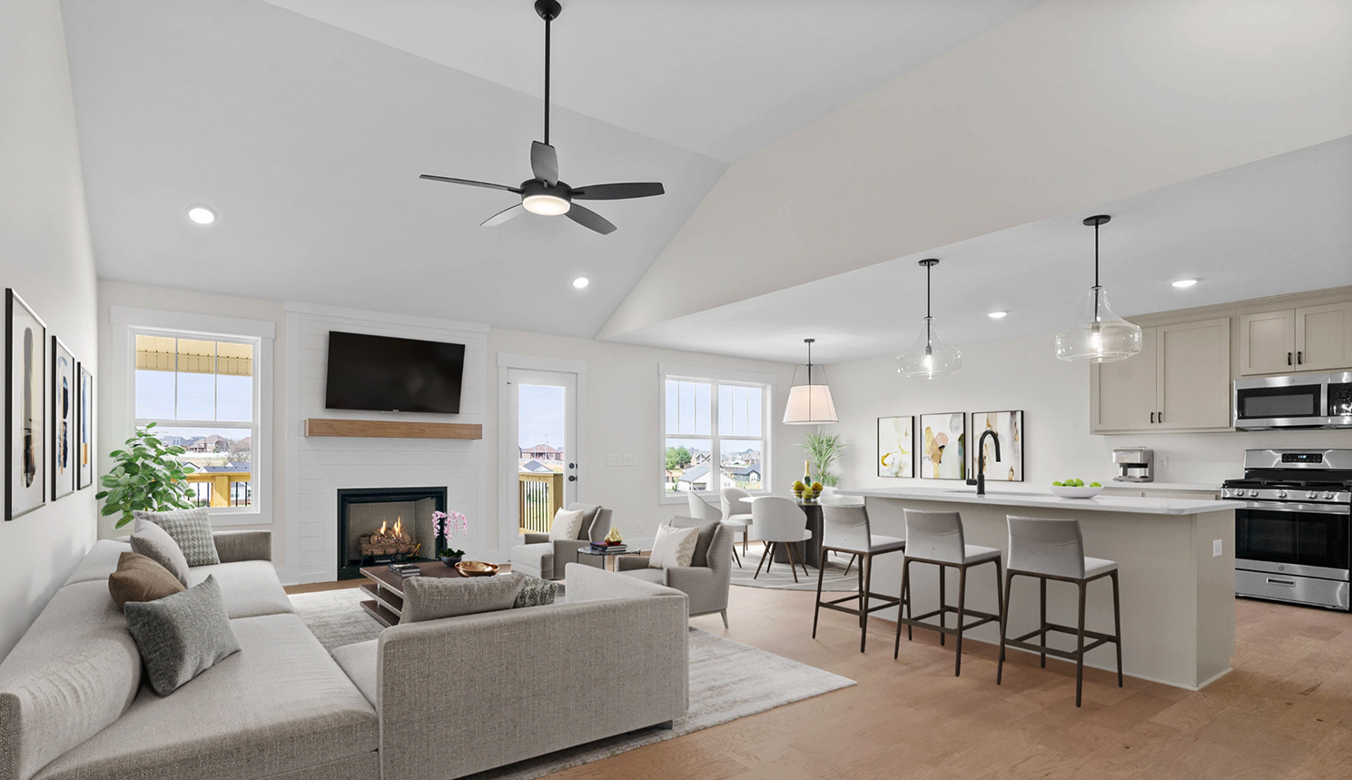 Living room space