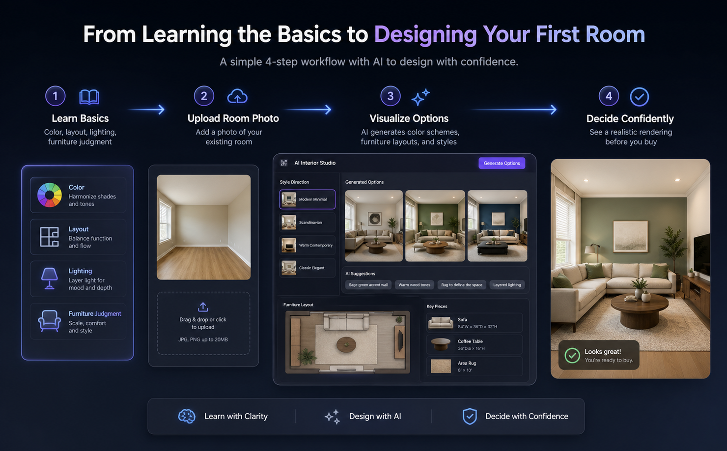 From Learning the Basics to Designing Your First Room