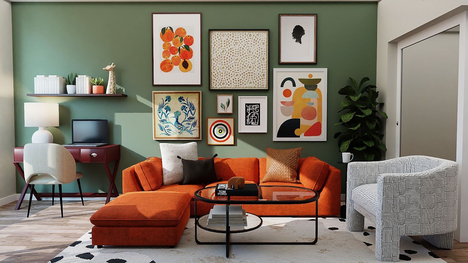 What is an AI interior design app