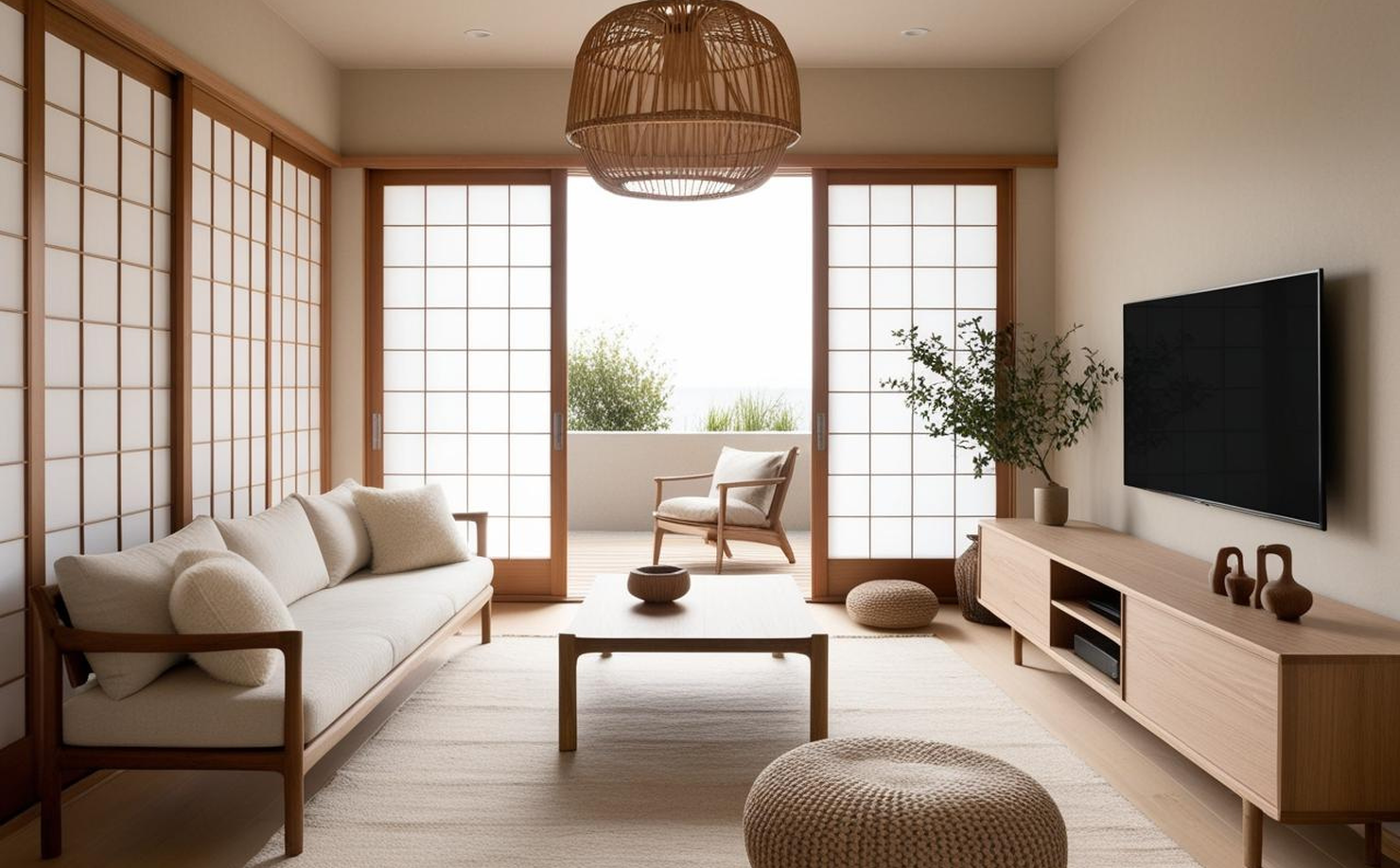 Japandi style example