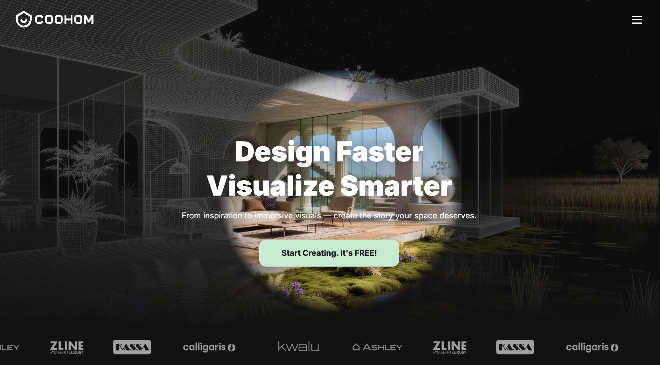 Coohom Best for Fast Cloud 3D Rendering