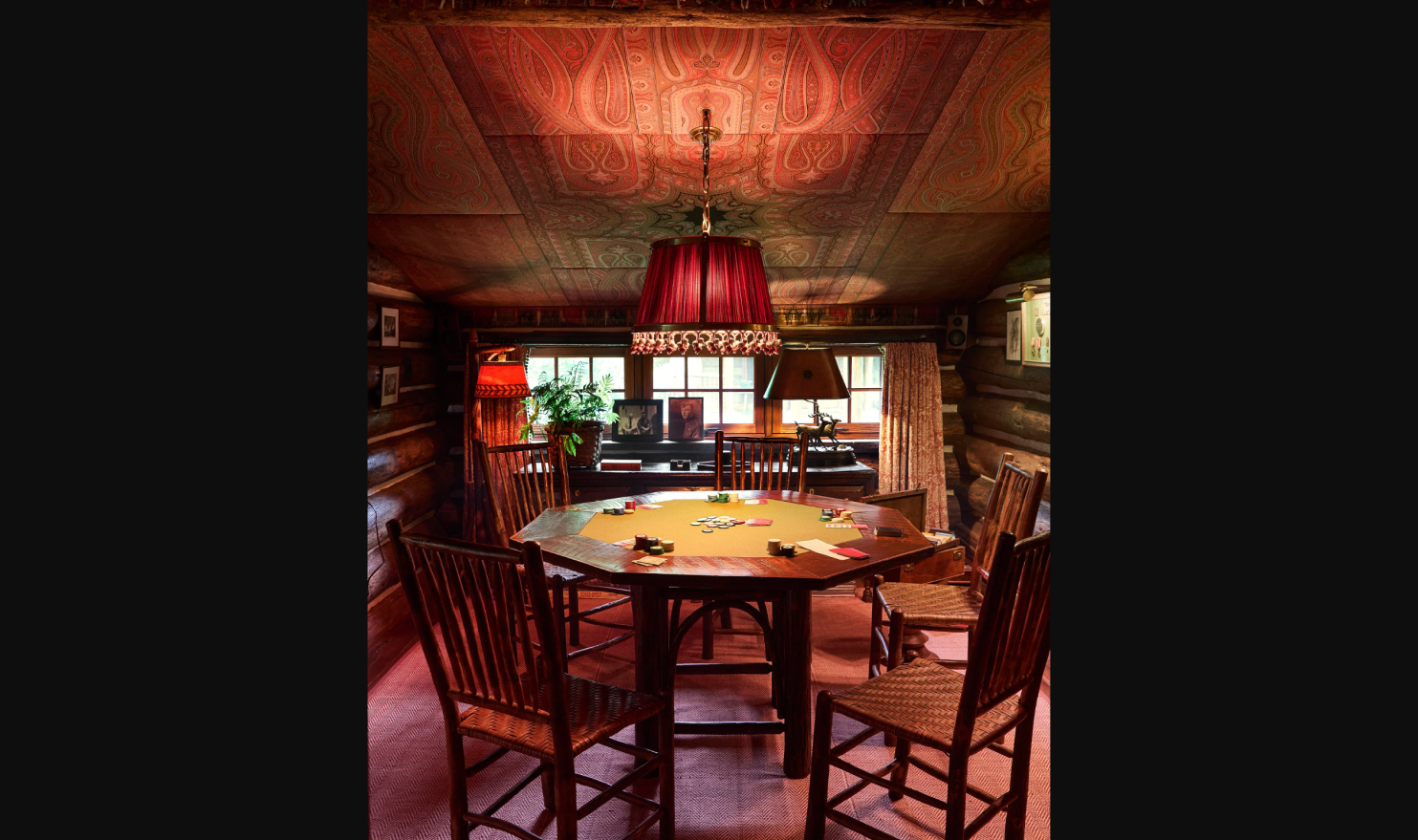 Compact dining area with a table used for board games, cards, puzzles, snacks, and casual gatherings