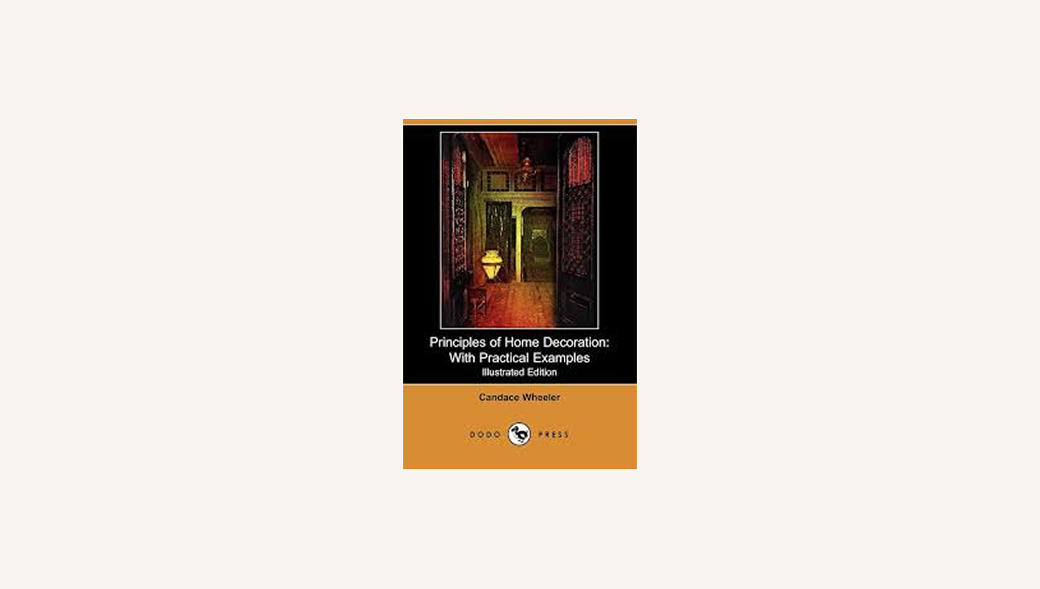Principles of Home Decoration public domain book cover for practical home decorating examples