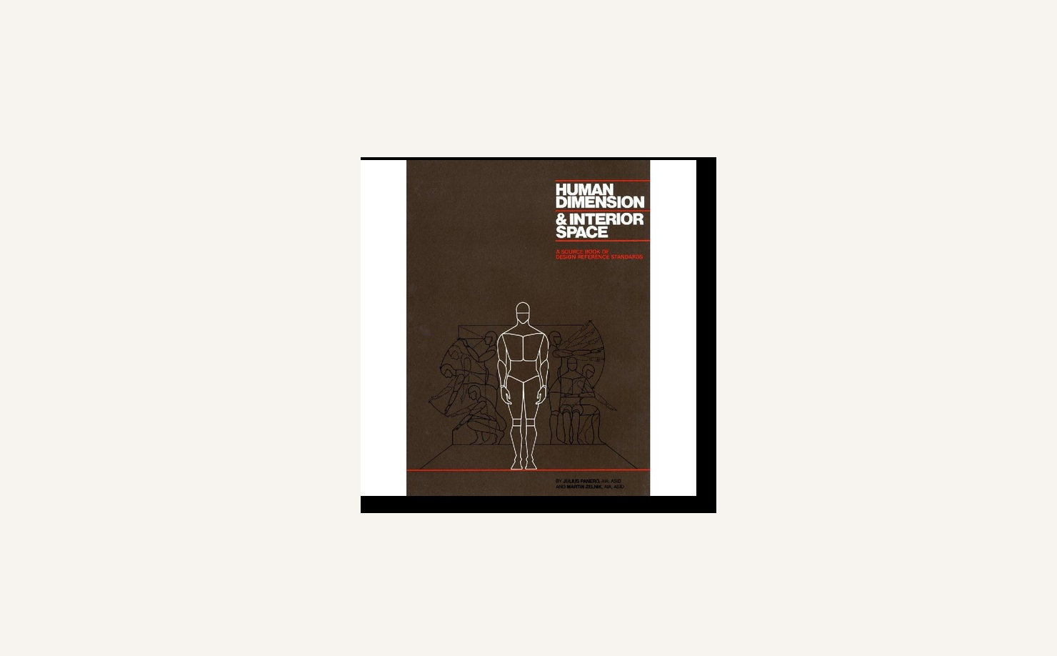 Human Dimension and Interior Space book cover for ergonomics and interior measurements