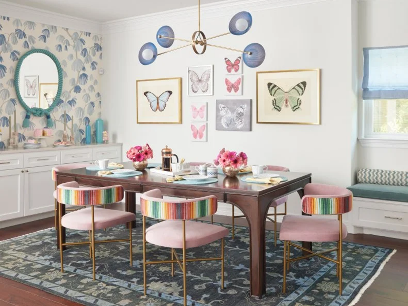 Whimsical dining room