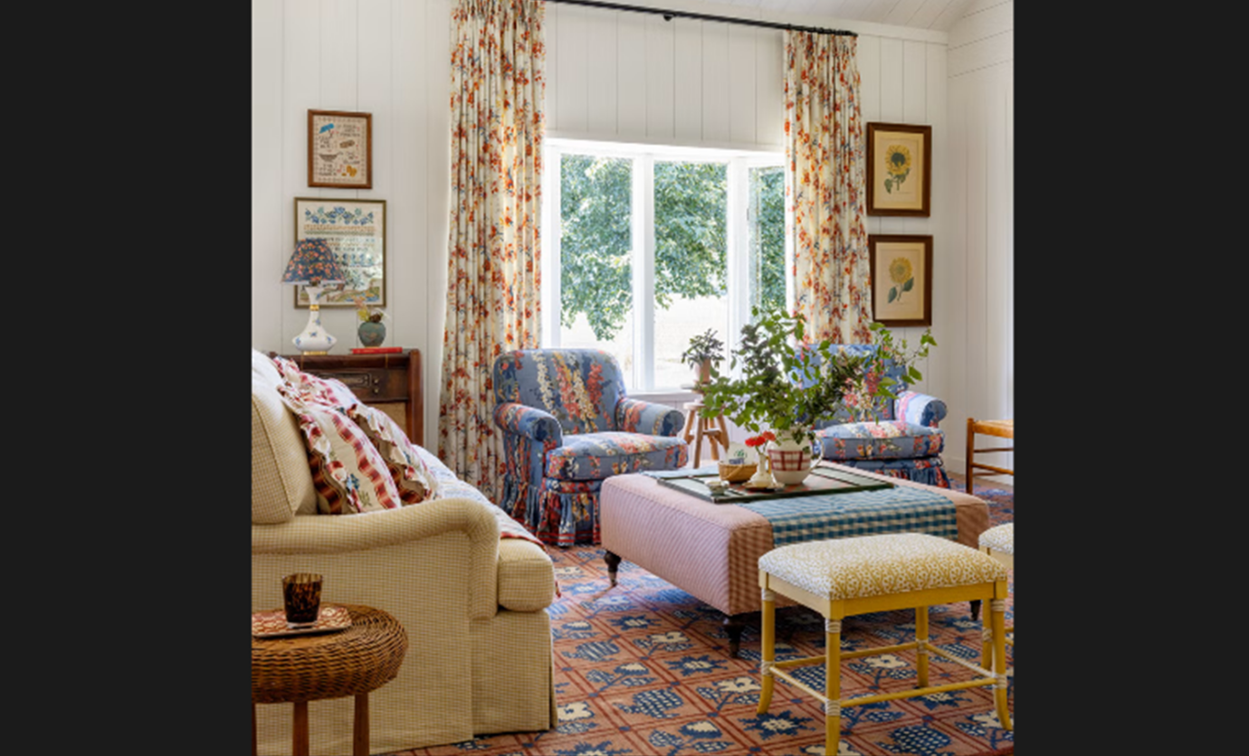 Whimsical living room