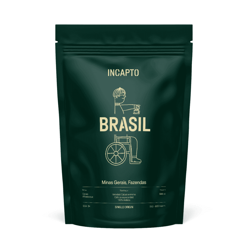 Café en grano de brasil