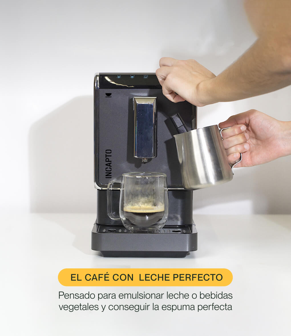 Review cafetera Incapto: Una superautomática muy compacta