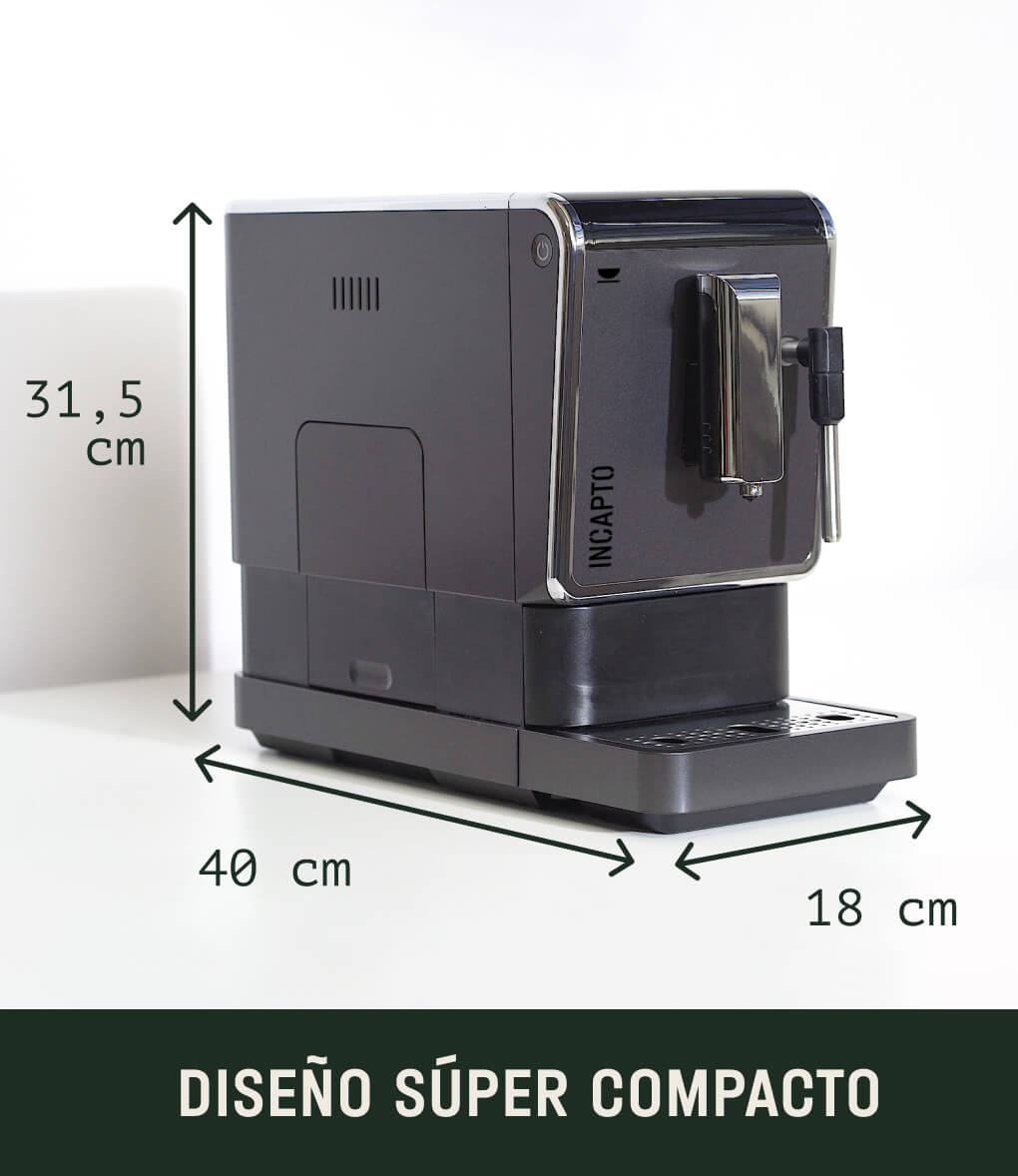 Comprar Cafetera Super Automática Café en Grano 1 unidad Incapto Coffee