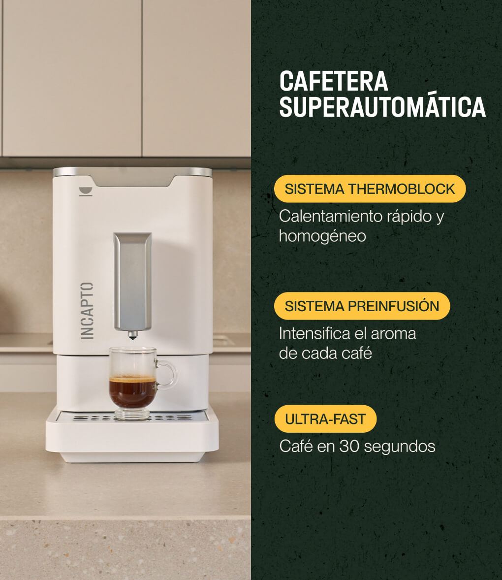 Pruebo (1 mes) la Cafetera Incapto