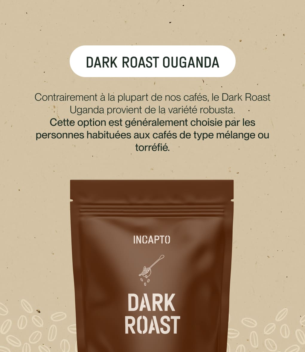 Coffret dégustation Grains de Café d'Afrique - Incapto