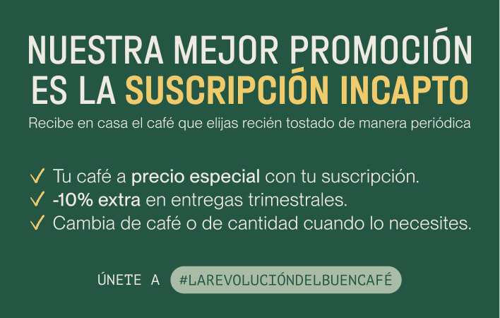 Suscripción a cafés de especialidad con descuento