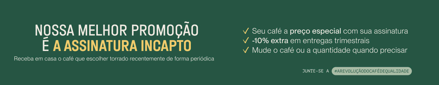 Inscrição em cafés de especialidade com desconto