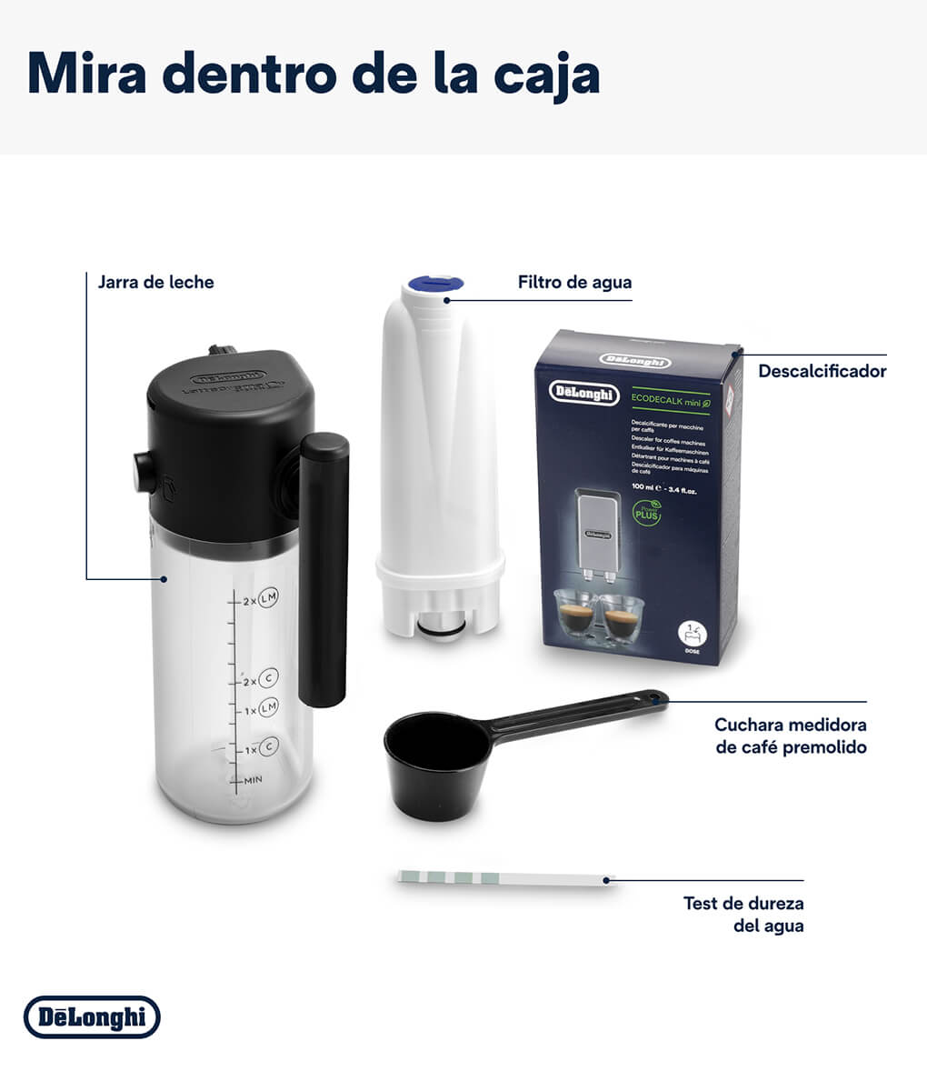 Espumador De Leche De Cafetera Delonghi