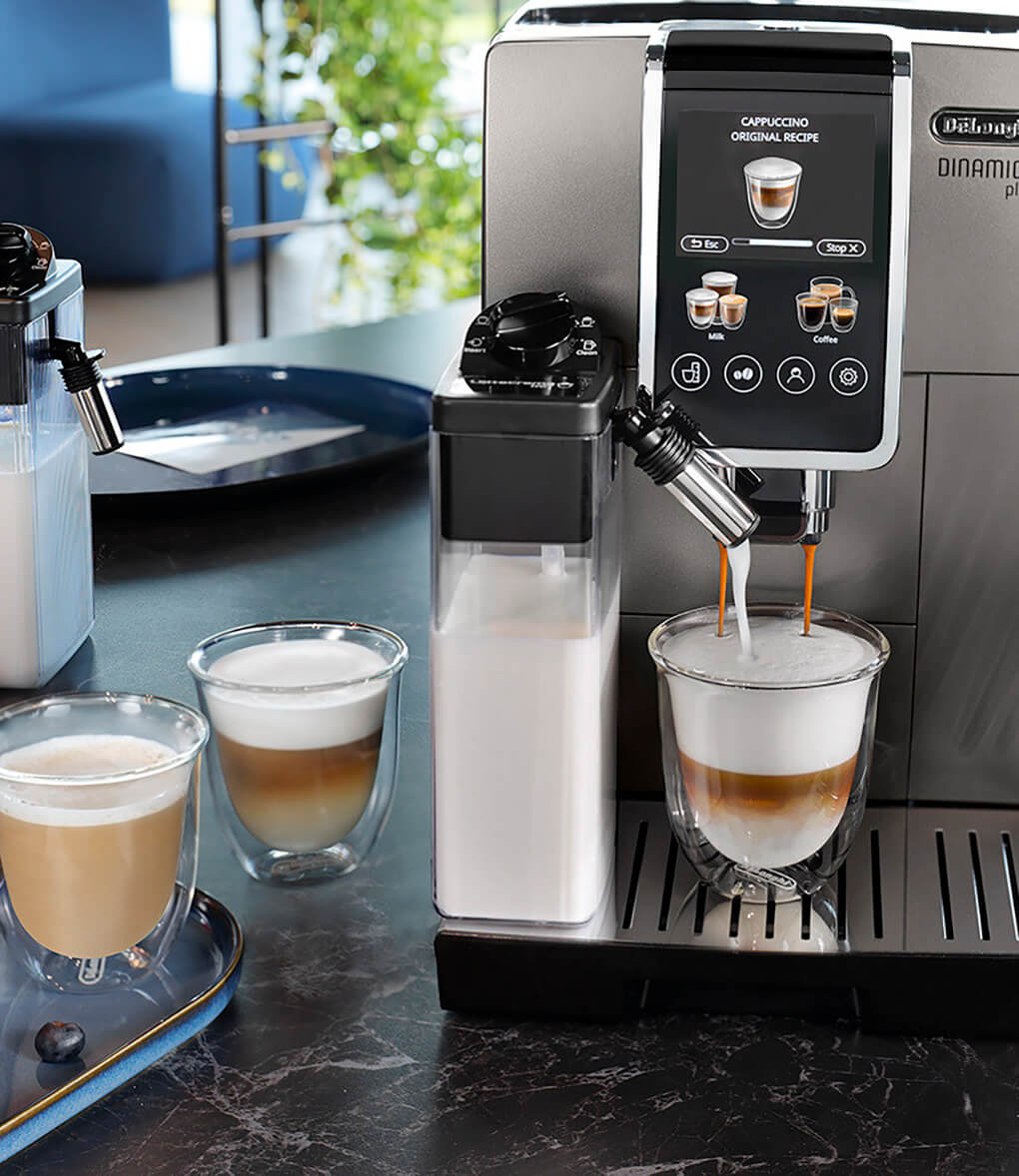 Cafetera express - DELONGHI ECAM 450.86.T, 19 bar, 1450 W, 2 tazas