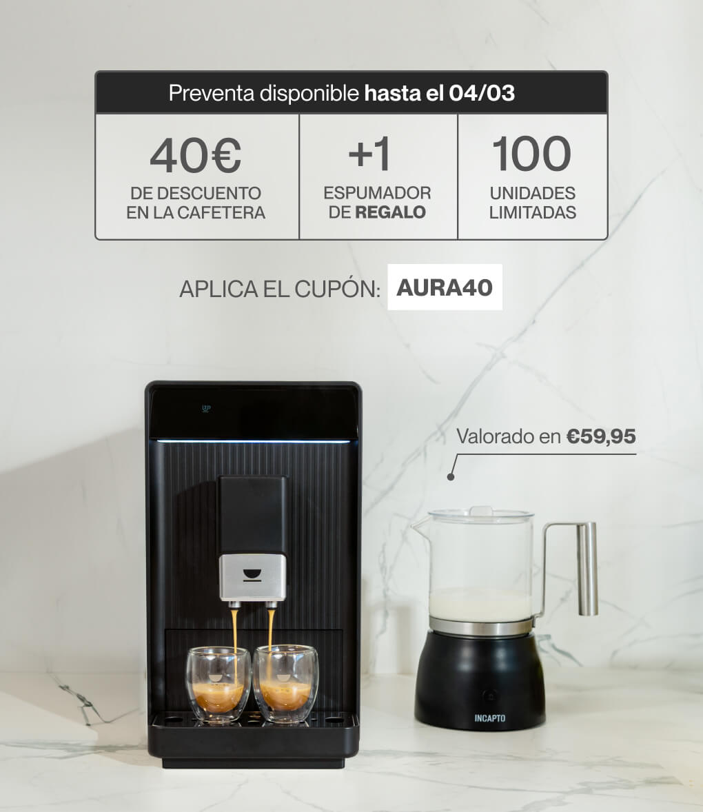 Comprar Cafetera Super Automática Café en Grano 1 unidad Incapto Coffee