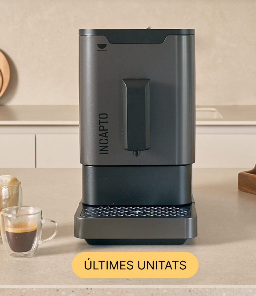 Últimes unitats de cafetera superautomàtica Incapto Black.