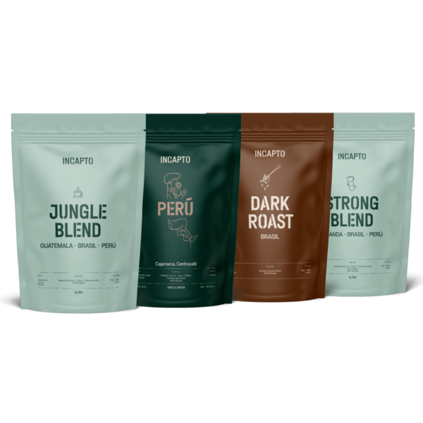 Pack de café en grano de 2kg ideal para café con leche