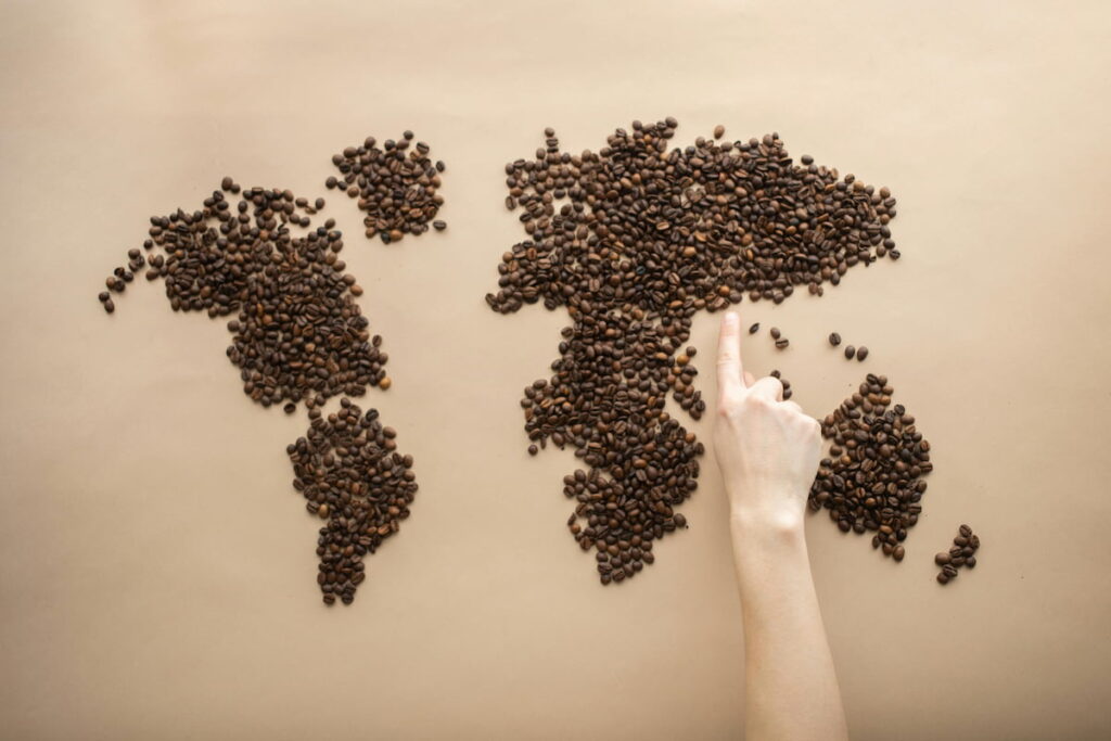 café en grains du monde