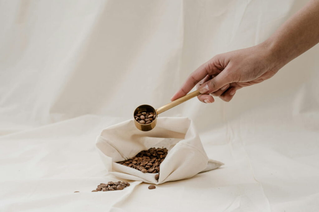 fraîcheur du café en grains
