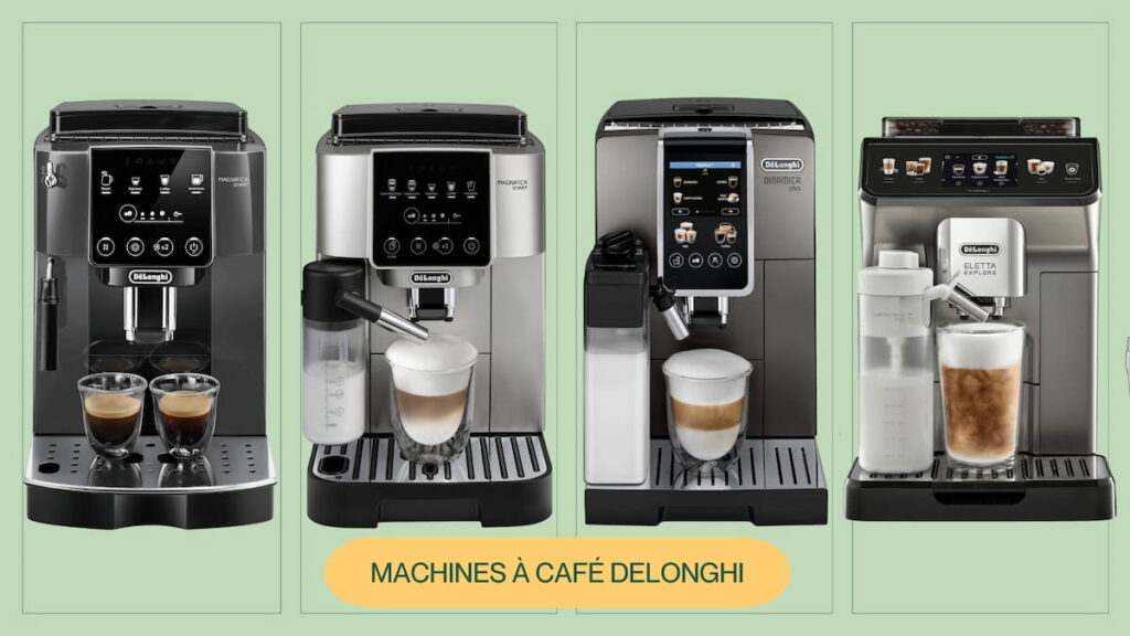 Meilleures cafetières à grain DeLonghi: cta machines à café à grain 