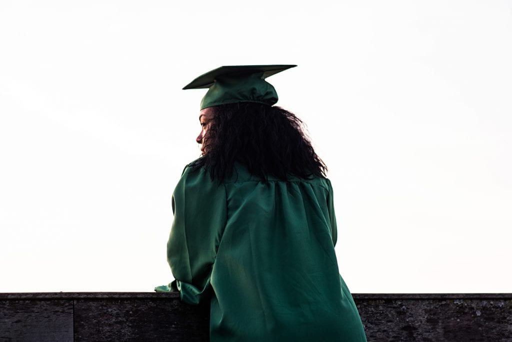 Graduate in green thinking