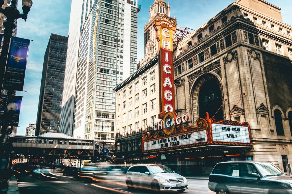 owntown Chicago theatre