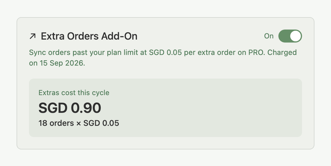 Plan Usage Limits card with the refresh icon disabled and its live countdown tooltip visible
