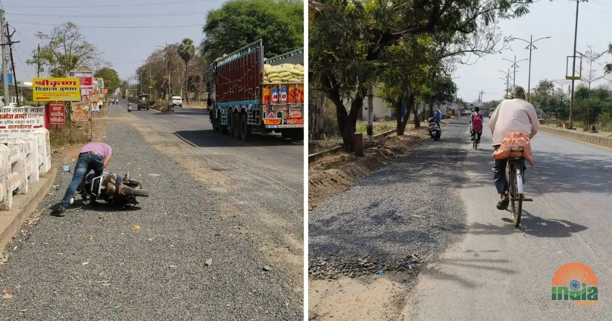 तुमसर खापा रस्त्यावर अपघातांचा कहर! संथ कामामुळे नागरिकांचा संताप