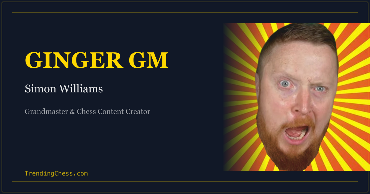 Ginger GM: How Simon Williams Became One of Chess YouTube's Most ...
