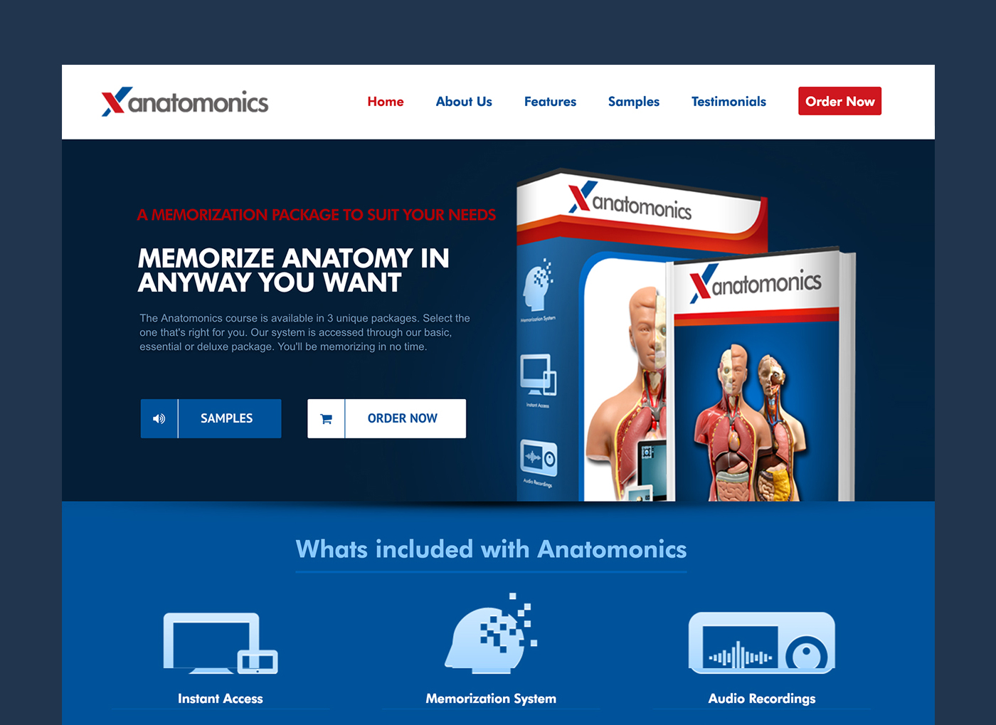 Anatomonics Homepage