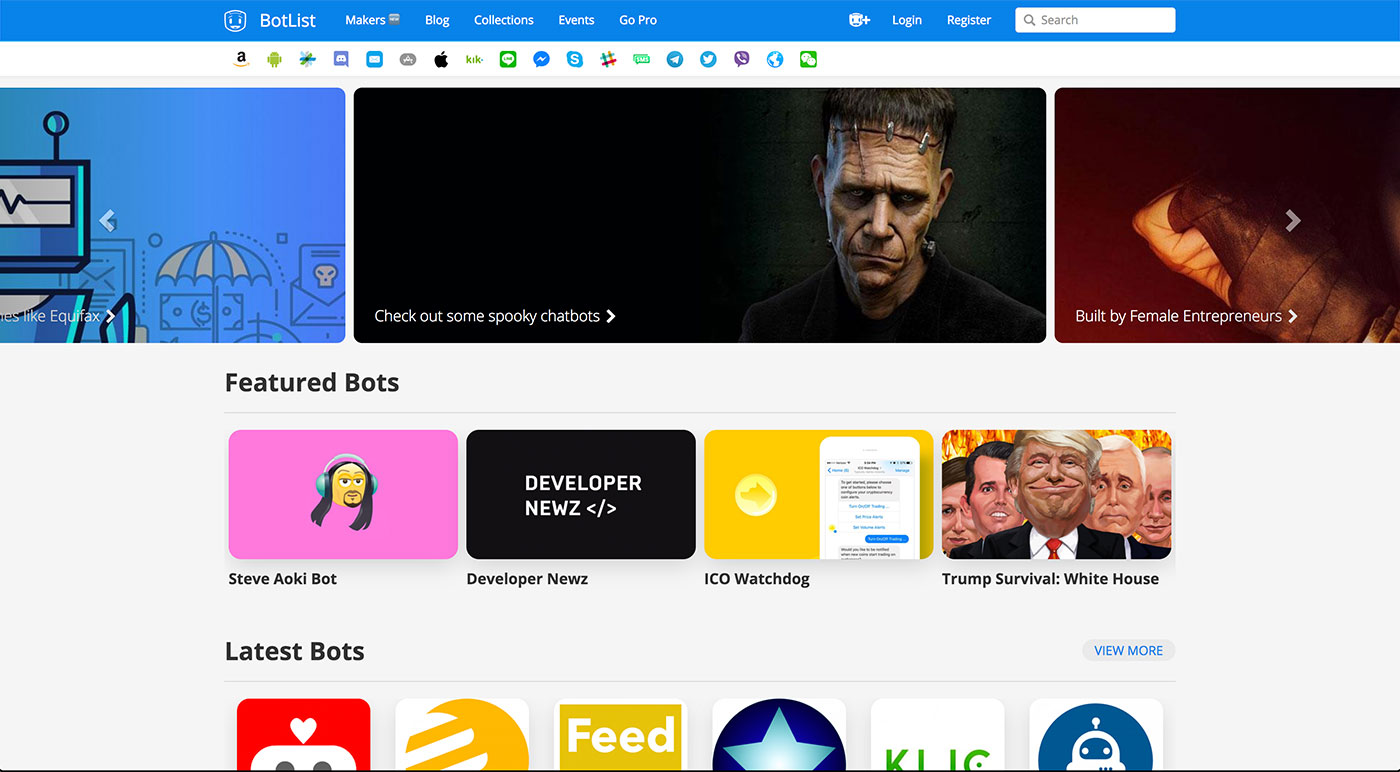 BotList Website