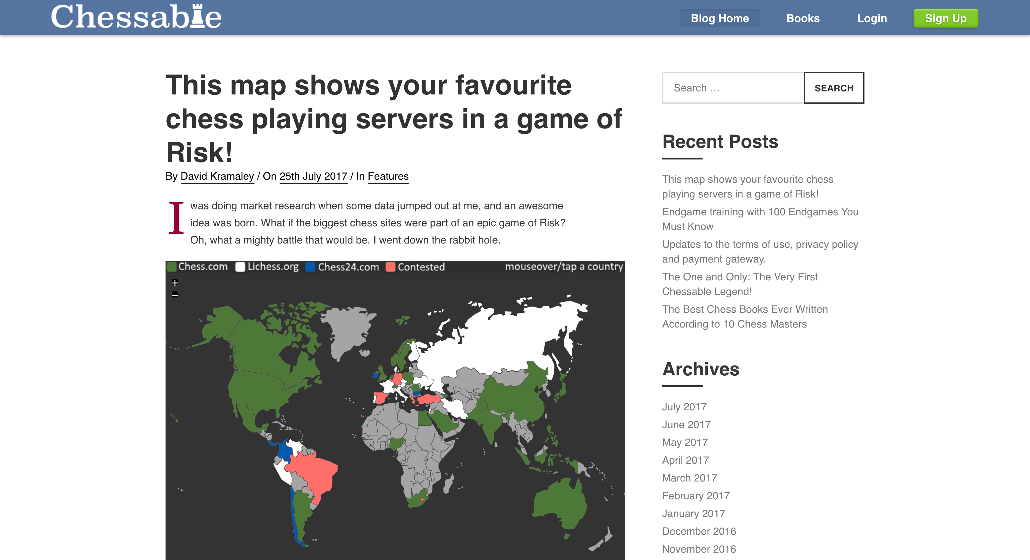 Chessable blog