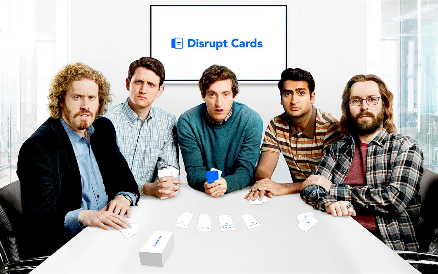 Disrupt Cards Meets Silicon Valley