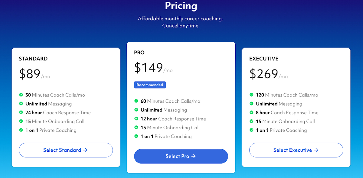 pricing