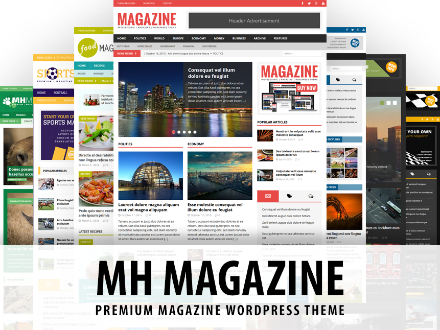 MH Magazine theme