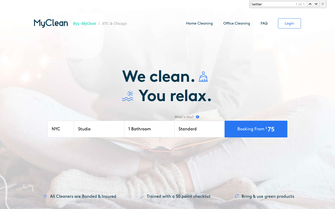 MyClean's Home Page