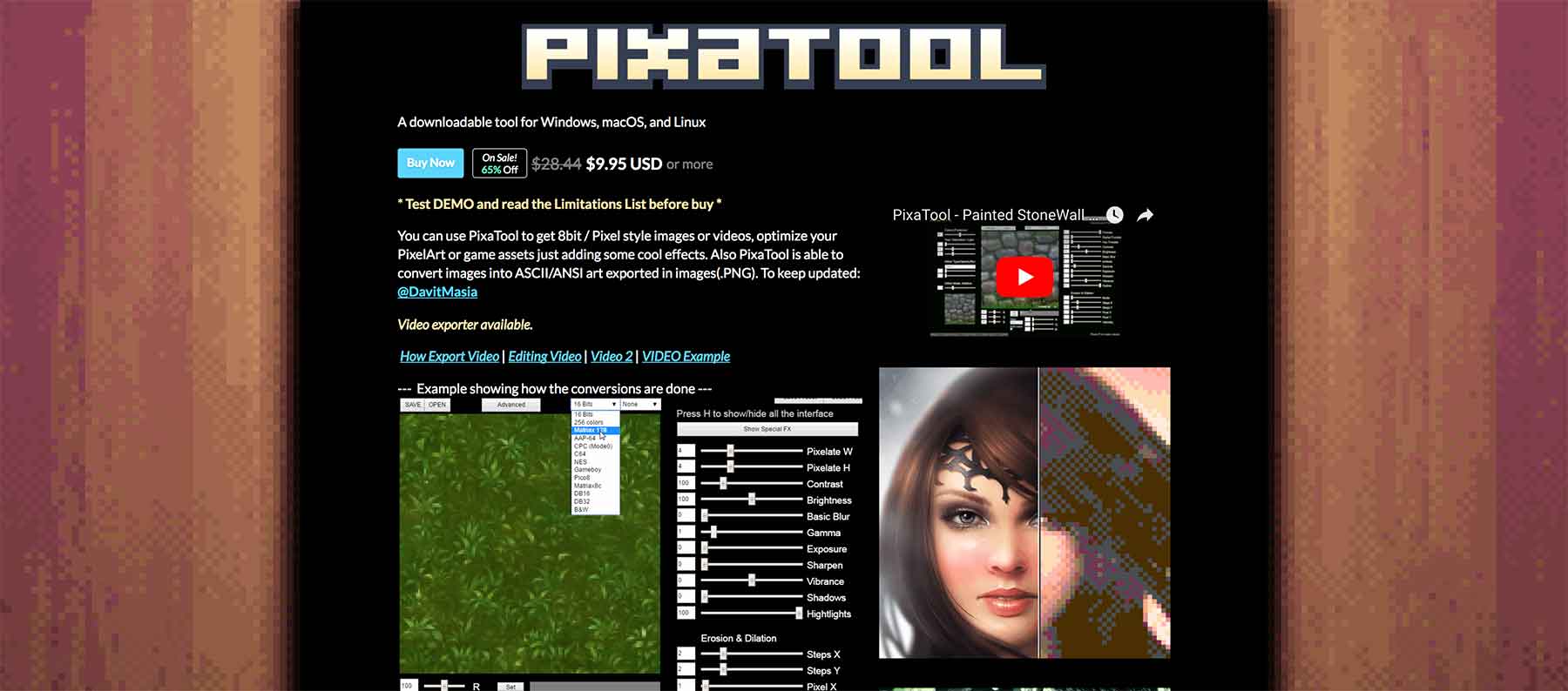 pixatool large image