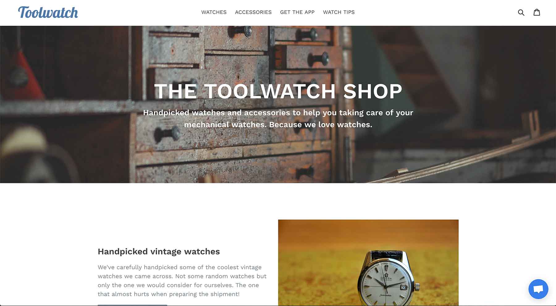 Toolwatch homepage