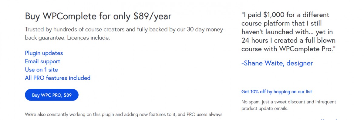 pricing