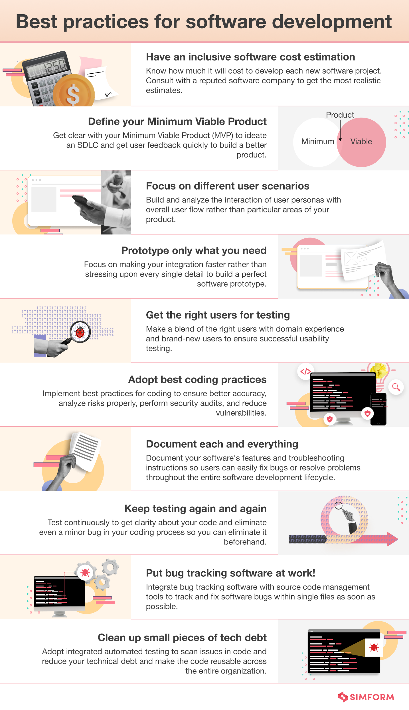 software engineering infographic