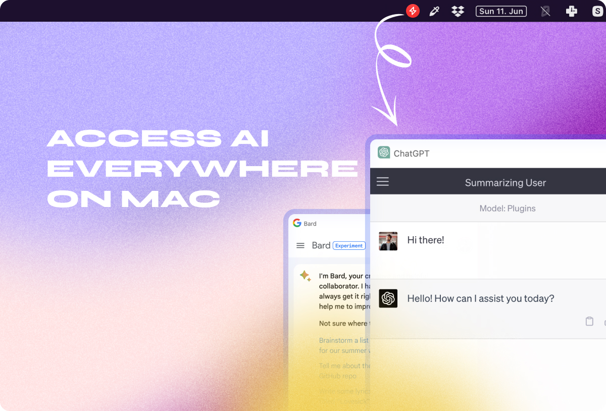 Built A MacOS Menu Bar App To Access ChatGPT Bard Anywhere no API built-a-macos-menu-bar-app-to-access-chatgpt-bard-anywhere-no-api