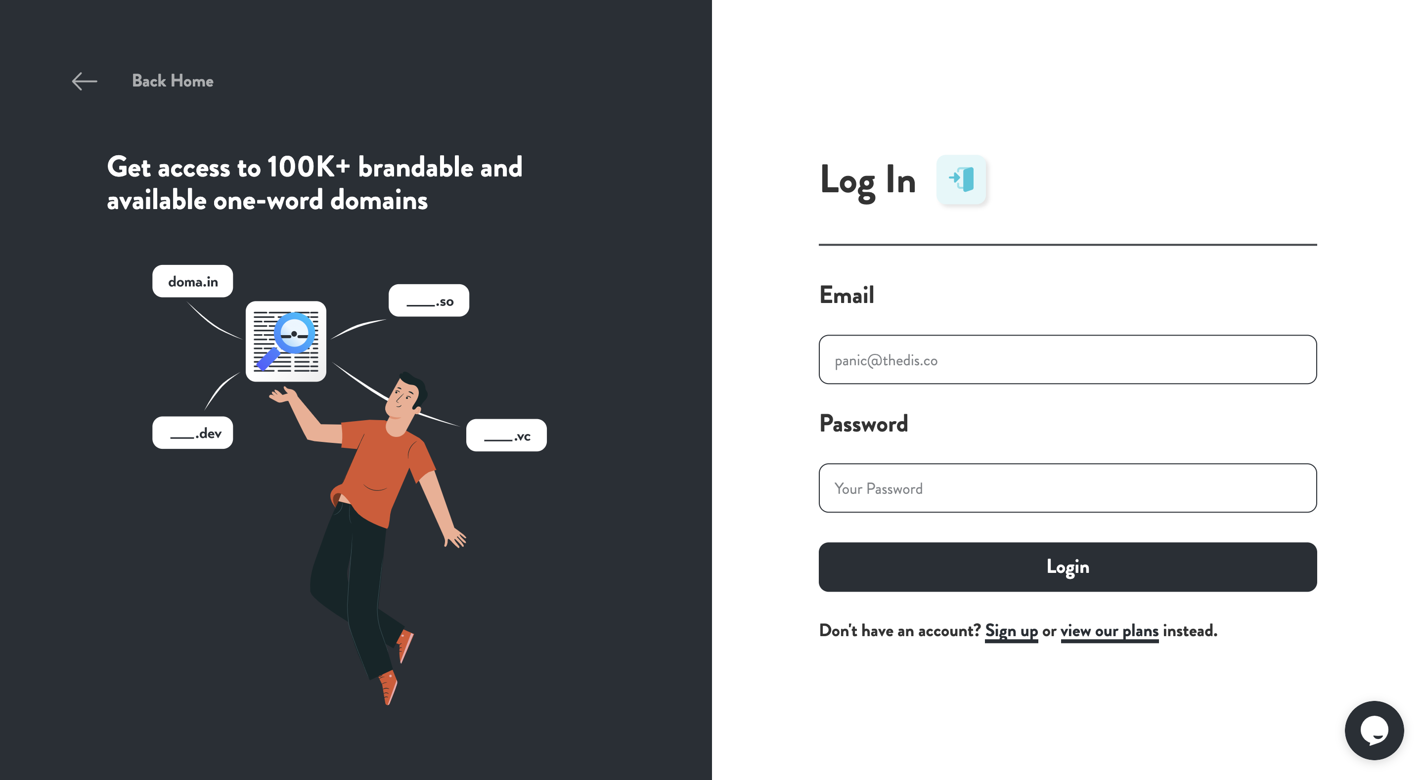 Postgresql user password