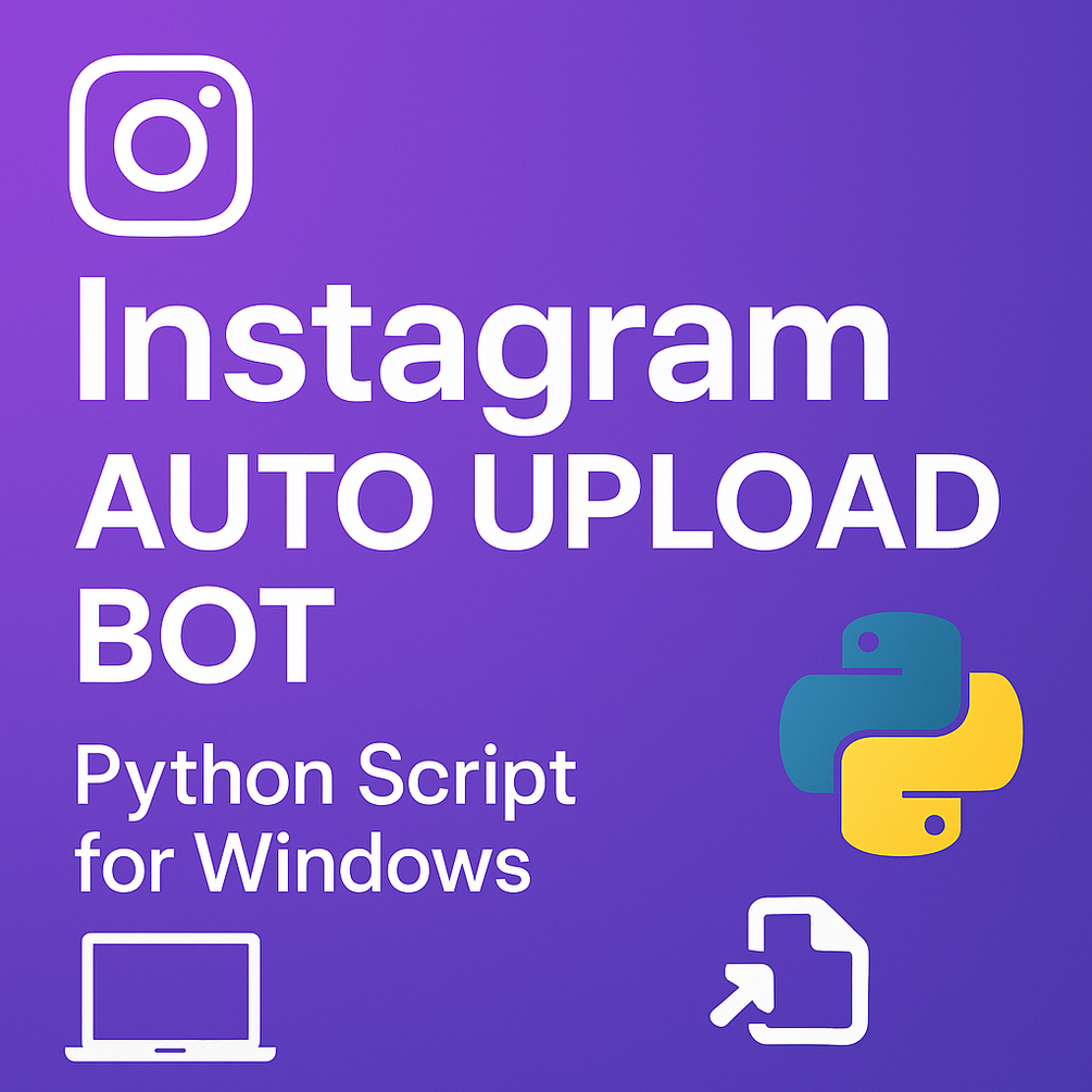 Auto Upload Instagram Program
