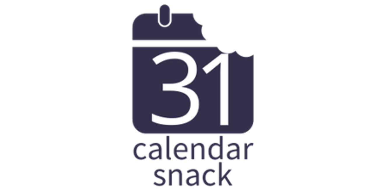 Calendar Snack